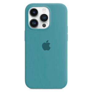 Husa Silicon pentru iPhone 13 Pro Max, Abyss Teal