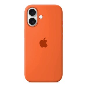 Husa Silicon pentru iPhone 16 Plus, Molten Ember