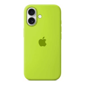 Husa Silicon pentru iPhone 16 Plus, Neon Sprout