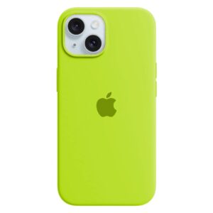 Husa Silicon pentru iPhone 13 Mini, Neon Sprout