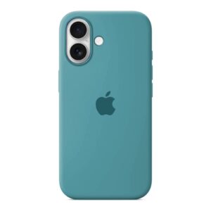 Husa Silicon pentru iPhone 16 Plus, Abyss Teal
