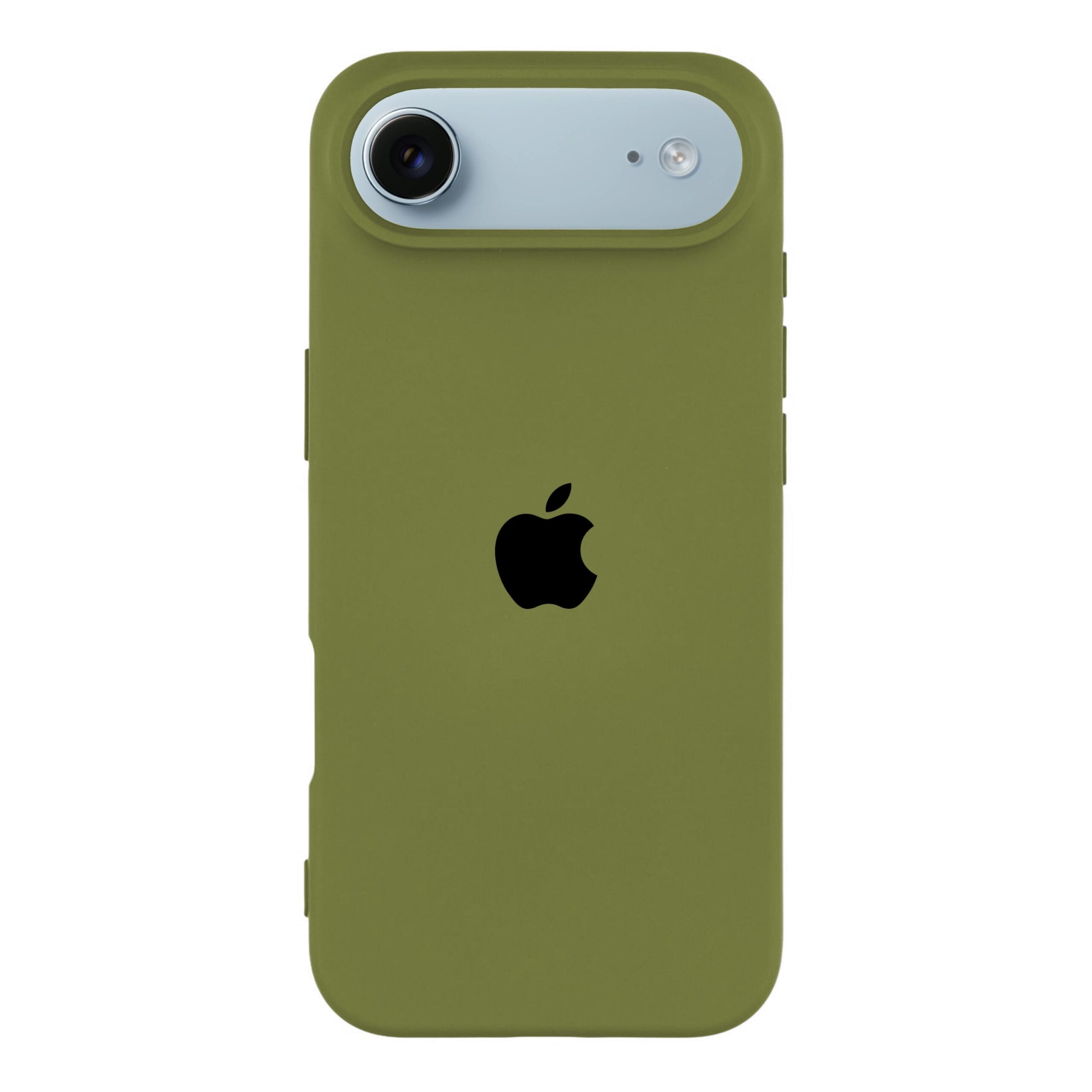 Husa Silicon pentru iPhone 17 Air, Army Green