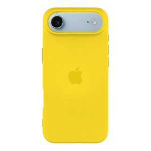 Husa Silicon pentru iPhone 17 Air, Canary Yellow