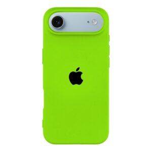 Husa Silicon pentru iPhone 17 Air, Crazy Green