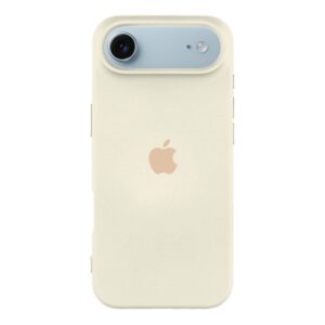 Husa Silicon pentru iPhone 17 Air, Cream