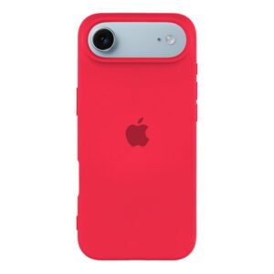 Husa Silicon pentru iPhone 17 Air, Crimson Pulse
