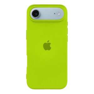 Husa Silicon pentru iPhone 17 Air, Neon Sprout