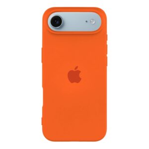 Husa Silicon pentru iPhone 17 Air, Orange
