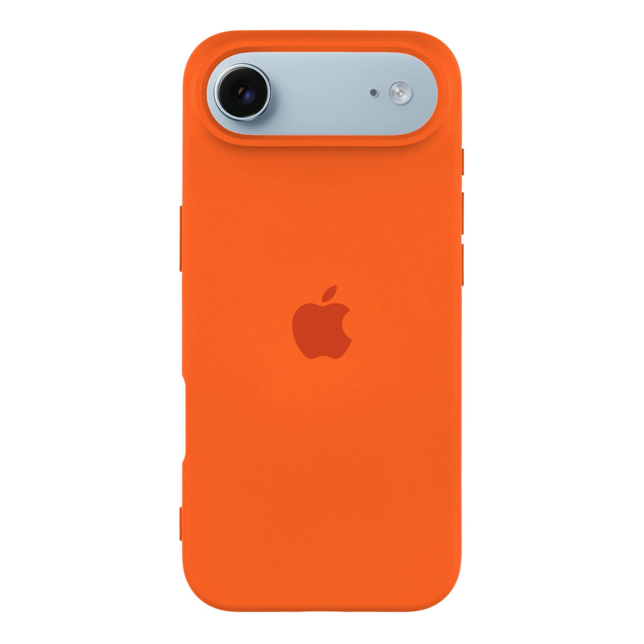 Husa Silicon pentru iPhone 17 Air, Orange