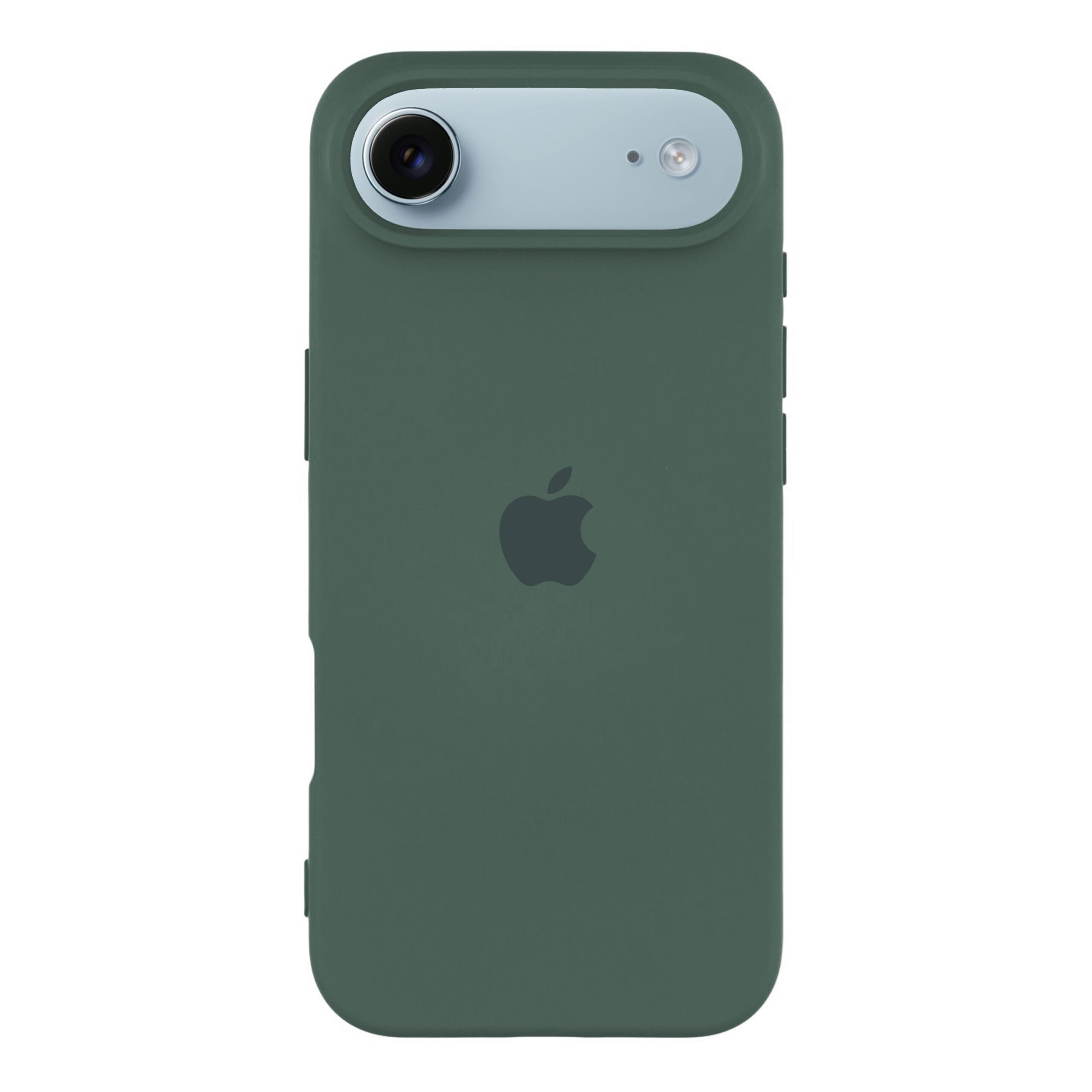 Husa Silicon pentru iPhone 17 Air, Pine Green