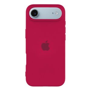 Husa Silicon pentru iPhone 17 Air, Rose Red