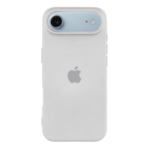 Husa Silicon pentru iPhone 17 Air, White