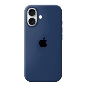 Husa Silicon pentru iPhone 17, Blue Jeans