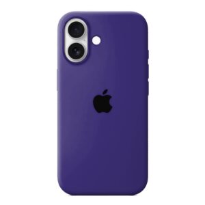 Husa Silicon pentru iPhone 17, Elderberry