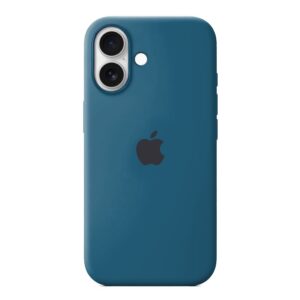 Husa Silicon pentru iPhone 17, Pacific Green