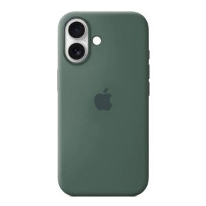 Husa Silicon pentru iPhone 17, Pine Green