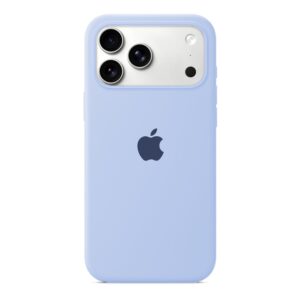 Husa Silicon pentru iPhone 17 Pro, Baby Blue