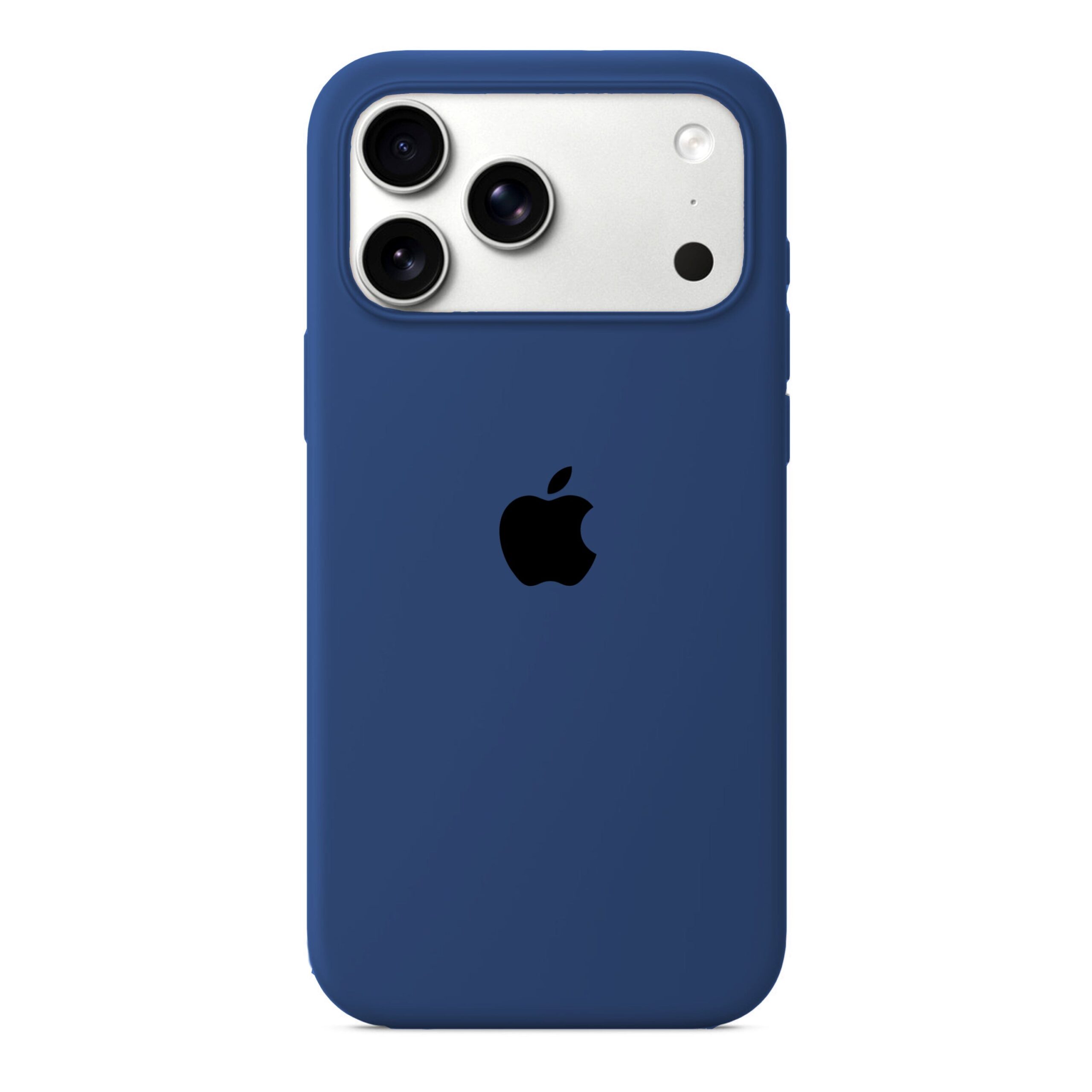 Husa Silicon pentru iPhone 17 Pro Max, Blue Jeans