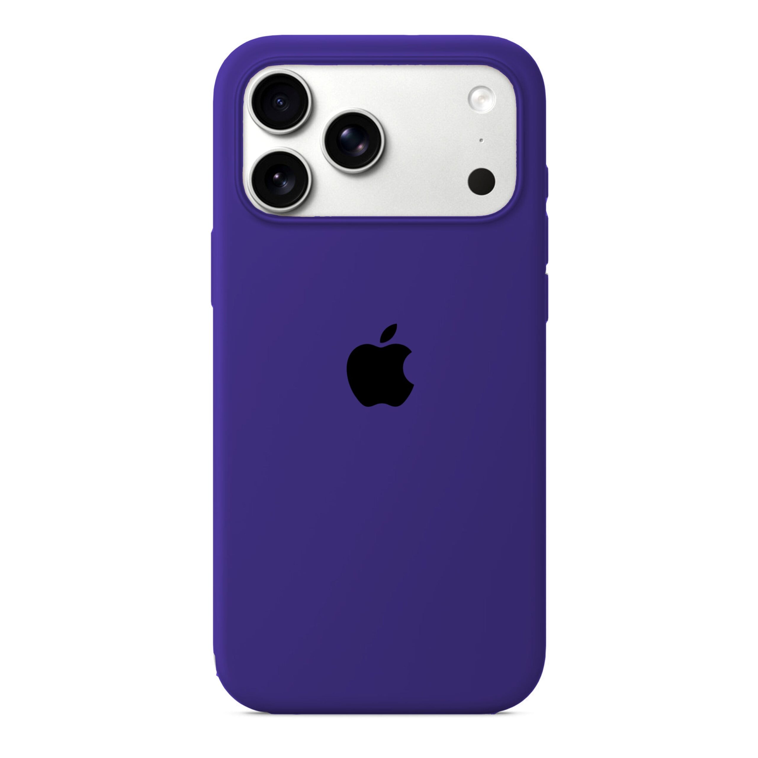 Husa Silicon pentru iPhone 17 Pro, Elderberry