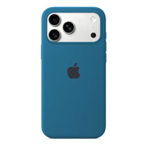 Husa Silicon pentru iPhone 17 Pro, Pacific Green