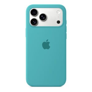 Husa Silicon pentru iPhone 17 Pro, Sea Blue