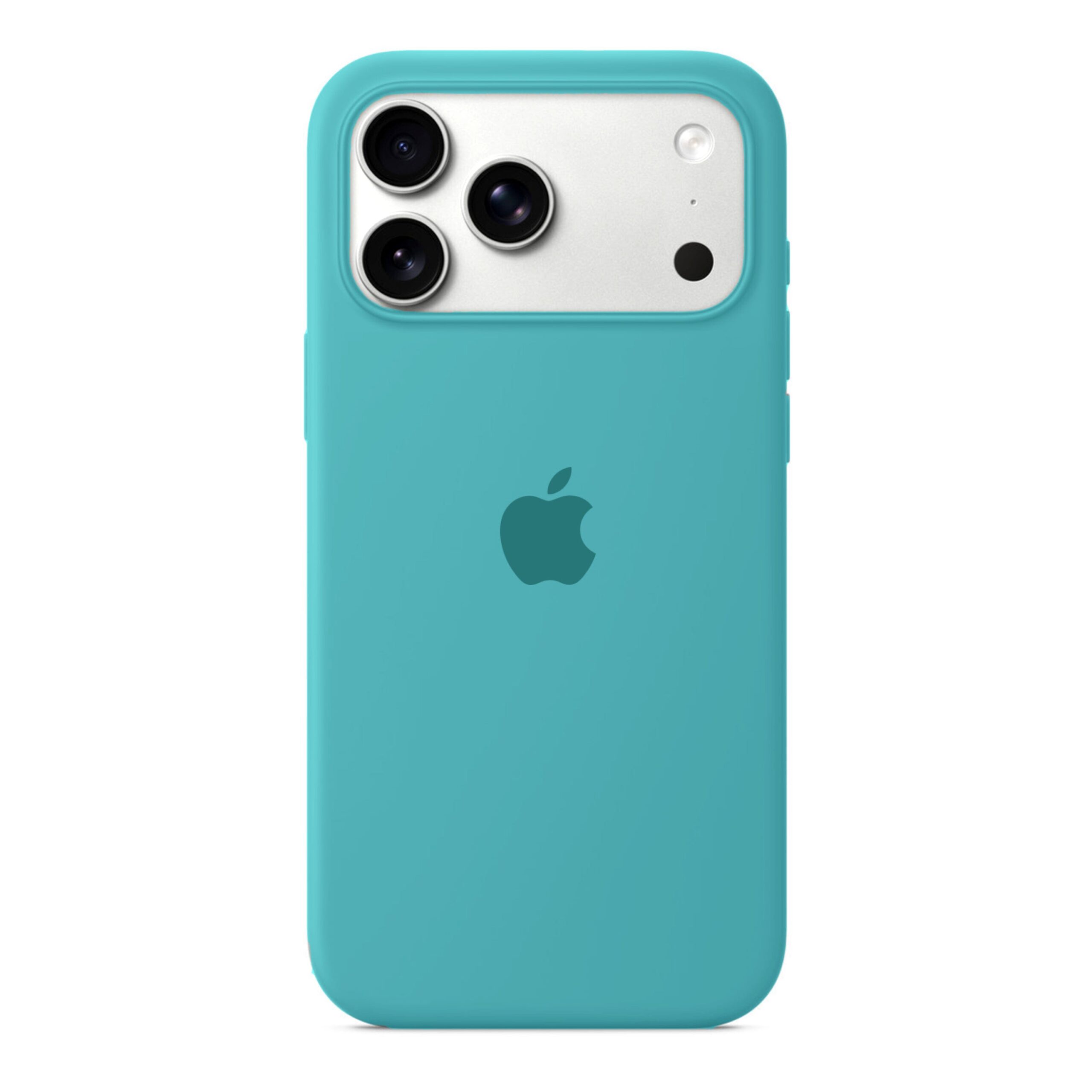 Husa Silicon pentru iPhone 17 Pro, Sea Blue