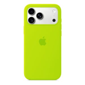 Husa Silicon pentru iPhone 17 Pro Max, Neon Sprout