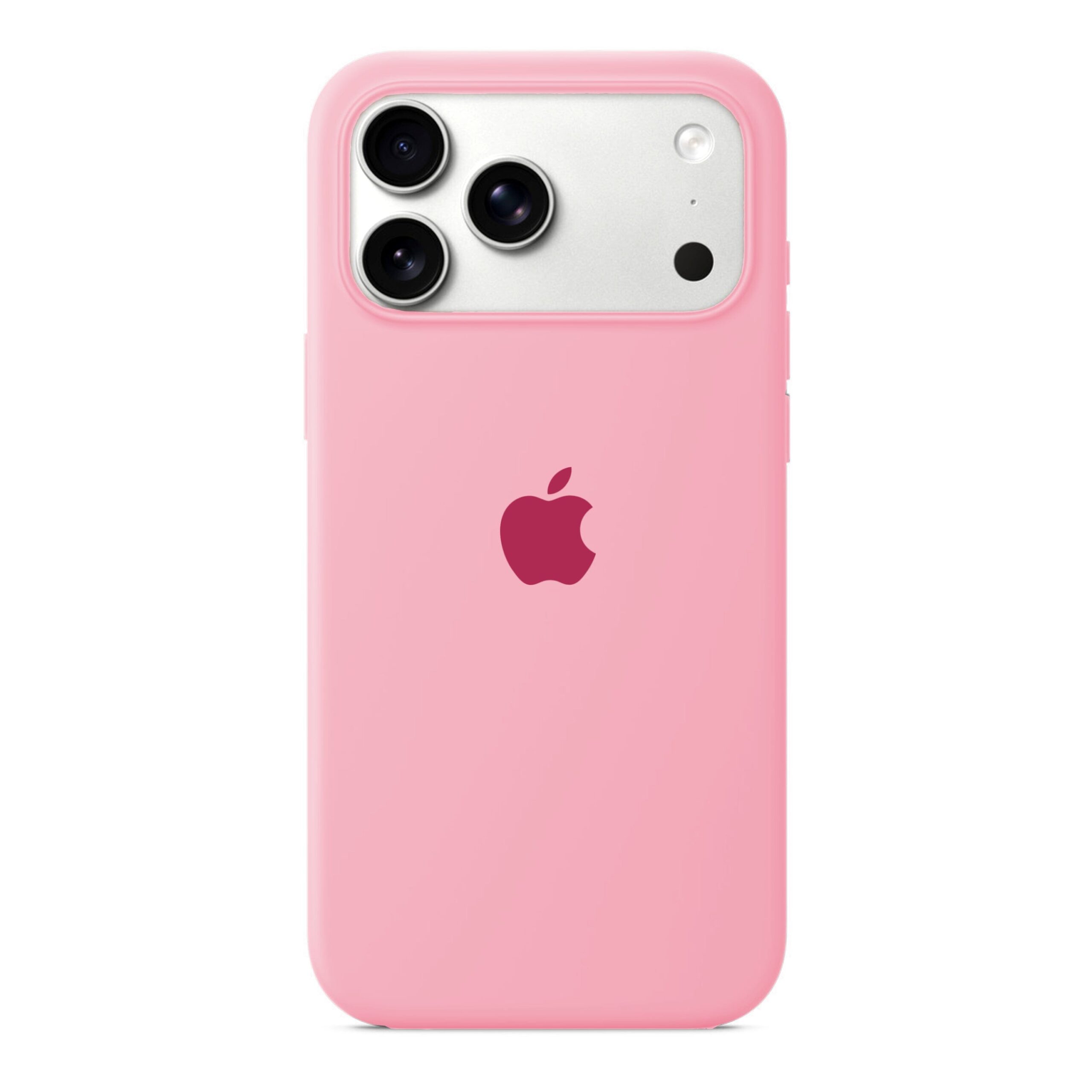 Husa Silicon pentru iPhone 17 Pro Max, Sweet Pink