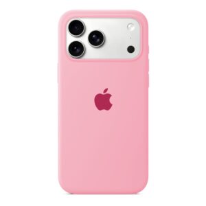 Husa Silicon pentru iPhone 17 Pro, Sweet Pink