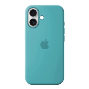 Husa Silicon pentru iPhone 17, Sea Blue