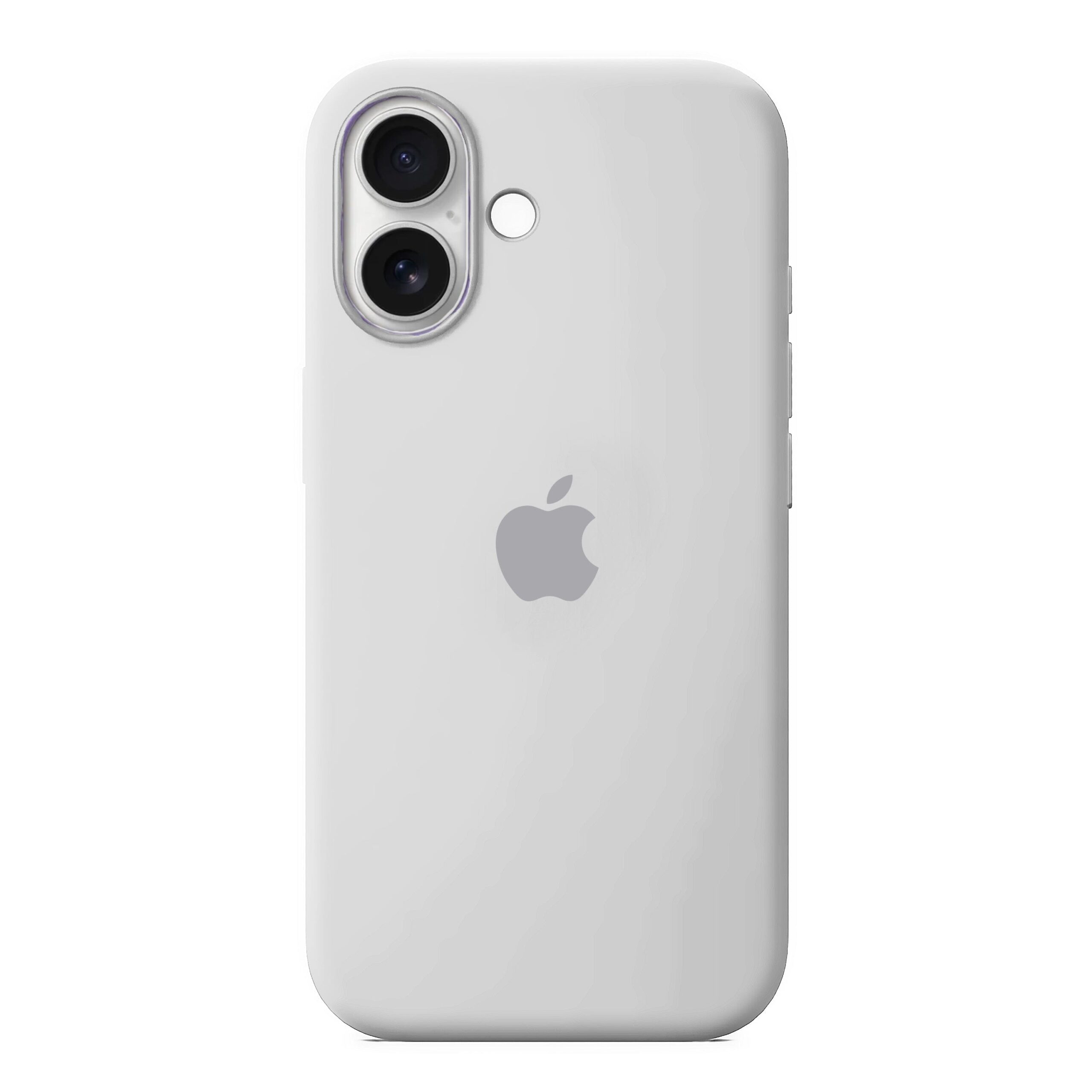 Husa Silicon pentru iPhone 17, White