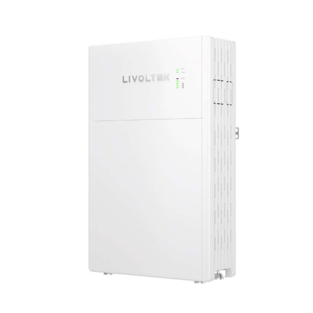 Invertor On-Grid AC Coupled All-in-one monofazat cu stocare Livoltek AES-5KS1+2XAES-5KWHG1, 5 kW, 10.24 kWh, 100 Ah, 2 CT, 2x baterii