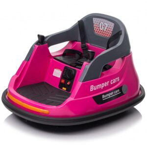 Kinderplay Bumper, masinuta busitoare electrica pentru copii, 12V 70W, telecomanda inclusa, roz