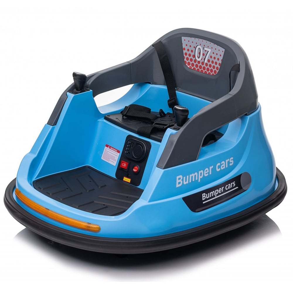 Kinderplay Bumper, masinuta busitoare electrica pentru copii, 12V 70W, telecomanda inclusa, albastra