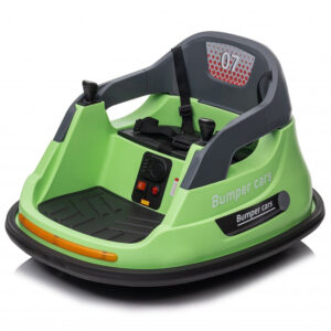 Kinderplay Bumper, masinuta busitoare electrica pentru copii, 12V 70W, telecomanda inclusa, verde