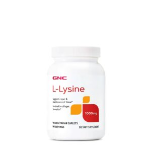 L-LYSIne, 1000mg, 90 Capsule – GNC