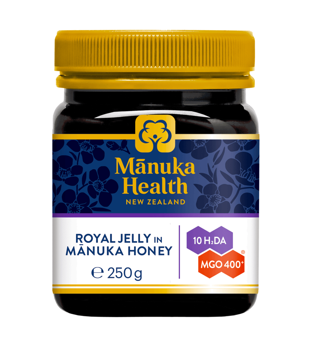 Laptisor de matca pur (royal jelly) in Miere de Manuka MGO 400+ UMF 13+ (250g) | Manuka Health - Image 2