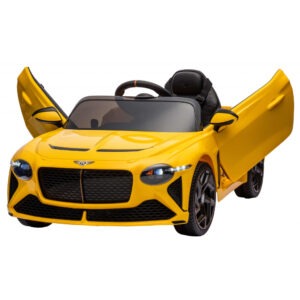 Masinuta electrica 4×4, pentru copii, Bentley Bacalar 120W 12V premium, culoare Galben