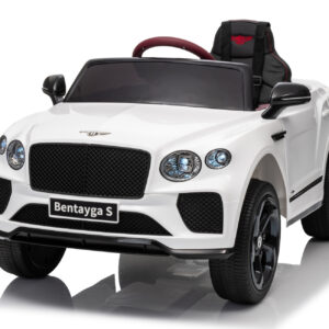 Masinuta electrica pentru copii Bentley Bentayga S, 4×4, 120W, 12V, echipare premium, alba