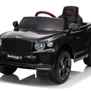 Masinuta electrica 4×4 pentru copii, Bentley Bentayga S, 120W, 12V, echipare premium, neagra