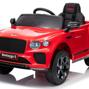 Masinuta electrica 4×4 pentru copii, Bentley Bentayga S, 120W, 12V, echipare premium, rosie