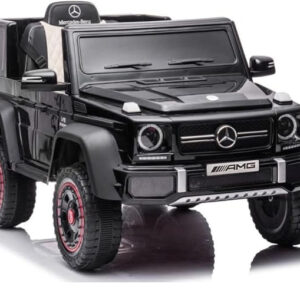 Masinuta electrica Mercedes G63 6×6 210W 12V 10Ah Premium, culoare neagra