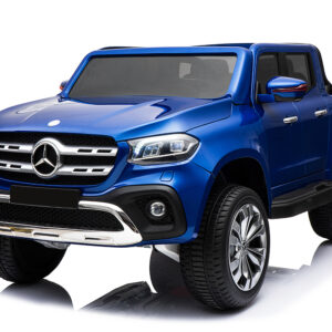 Masinuta electrica pentru copii,  Mercedes X-Class 4×4 180W 12V 14Ah PREMIUM  Albastru