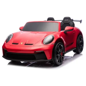 Masinuta electrica pentru 2 copii, Porsche 911 GT3, 320W, 24V 14Ah, echipare premium, rosie