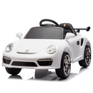 Masinuta electrica pentru copii 2-5 ani, RUF CTR 3 70W 12V, echipata premium, alba