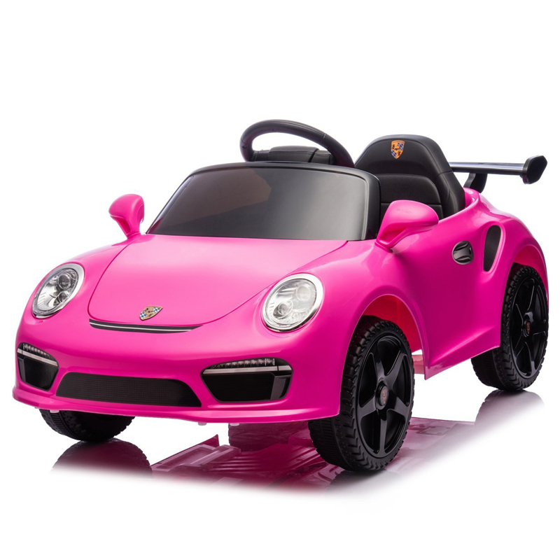 Masinuta electrica pentru copii 2-5 ani, RUF CTR 3 70W 12V, echipata premium, roz