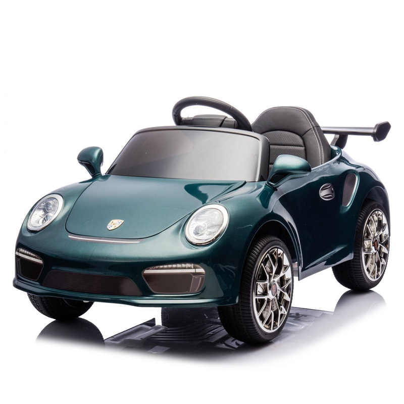 Masinuta electrica pentru copii 2-5 ani, RUF CTR 3 70W 12V, echipata premium, verde