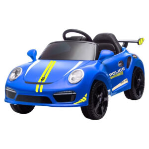 Masinuta electrica pentru copii 2-5 ani, RUF CTR 3 Police, 70W 12V, echipata premium, albastra