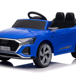 Masinuta electrica pentru copii, Audi SQ8, 70W 12V, echipare standard, albastra
