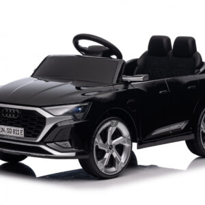 Masinuta electrica pentru copii, cu licenta Audi SQ8 70W 12V, echipare STANDARD, culoare Neagra